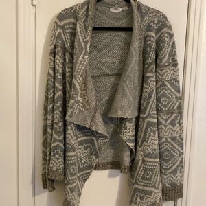 Gray & Cream Winter/Fall Sweater